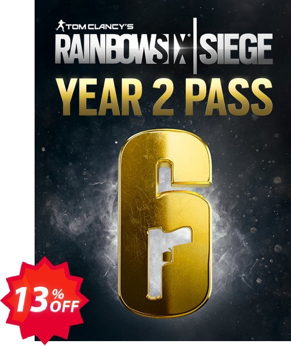 Tom Clancys Rainbow Six Siege Year 2 Pass PC Coupon code 13% discount 