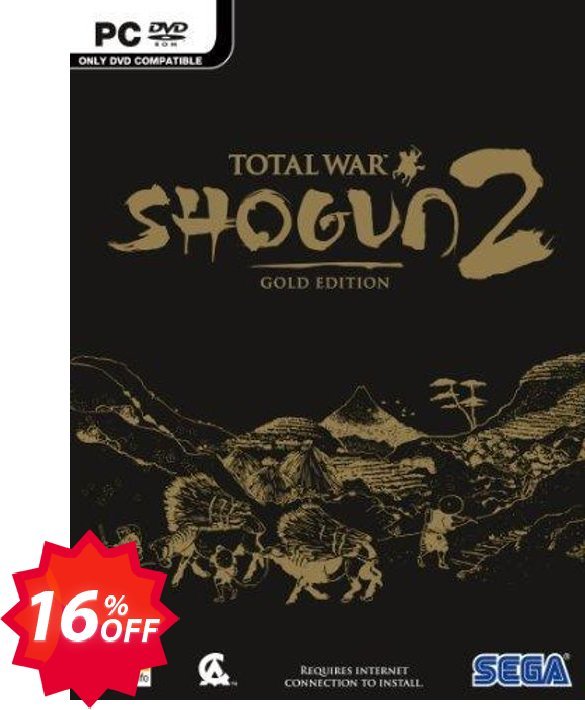 Total War: Shogun 2 - Gold Edition PC Coupon code 16% discount 