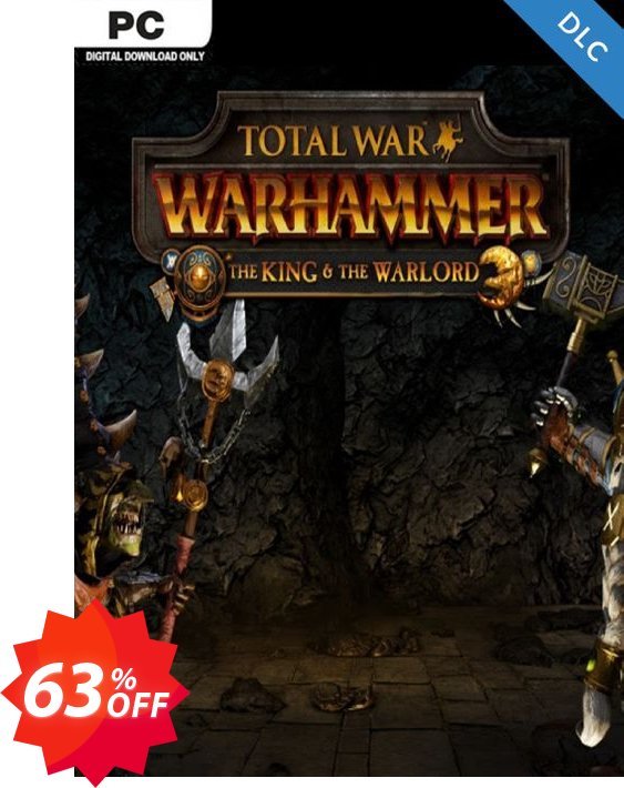 Total War WARHAMMER – The King and the Warlord DLC Coupon code 63% discount 