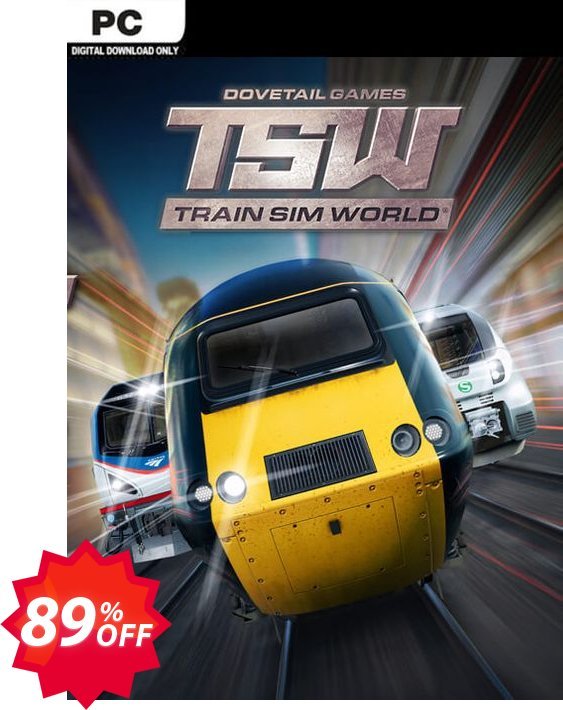 Train Sim World PC + DLCs Coupon code 89% discount 