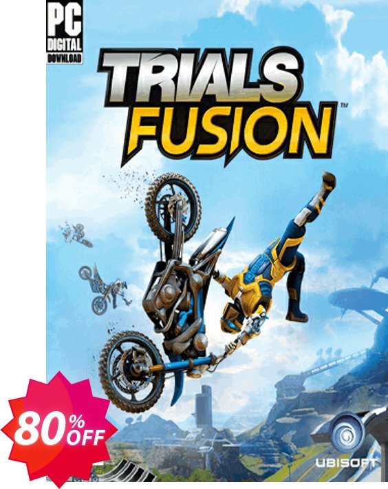 Trials Fusion PC Coupon code 80% discount 