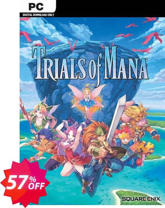 Trials of Mana PC Coupon code 57% discount 