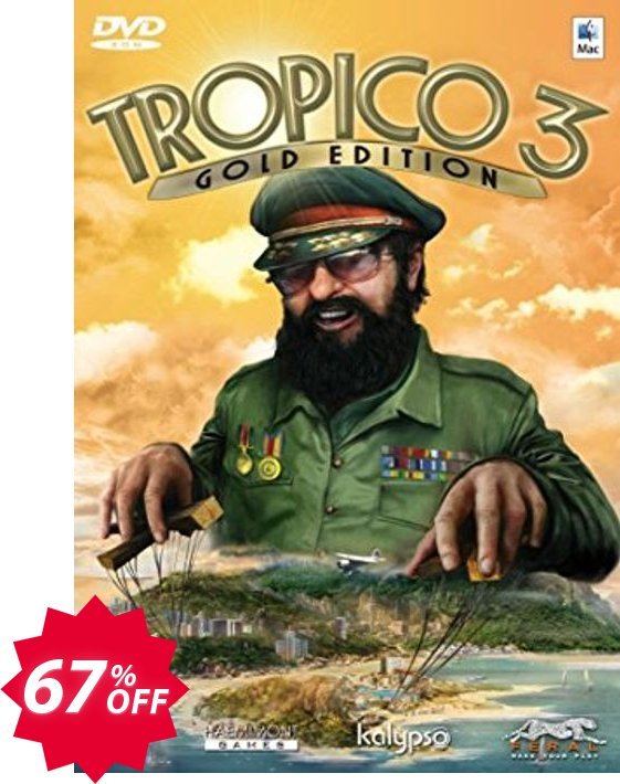 Tropico 3 Gold Edition PC Coupon code 67% discount 