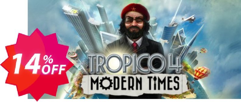 Tropico 4 Modern Times PC Coupon code 14% discount 