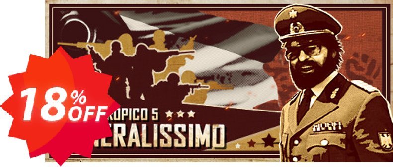 Tropico 5 Generalissimo PC Coupon code 18% discount 