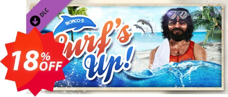 Tropico 5 Surfs Up! PC Coupon code 18% discount 