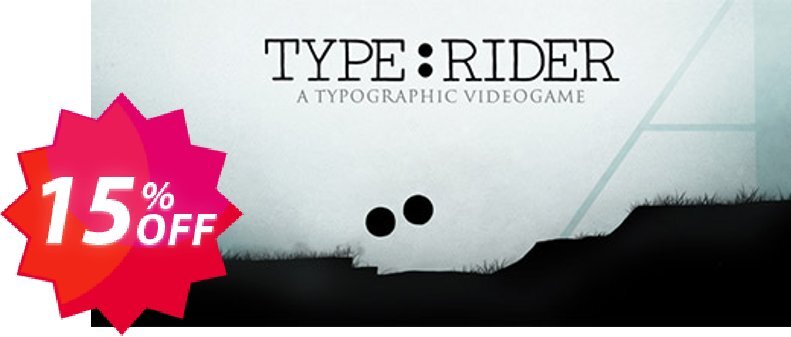 TypeRider PC Coupon code 15% discount 