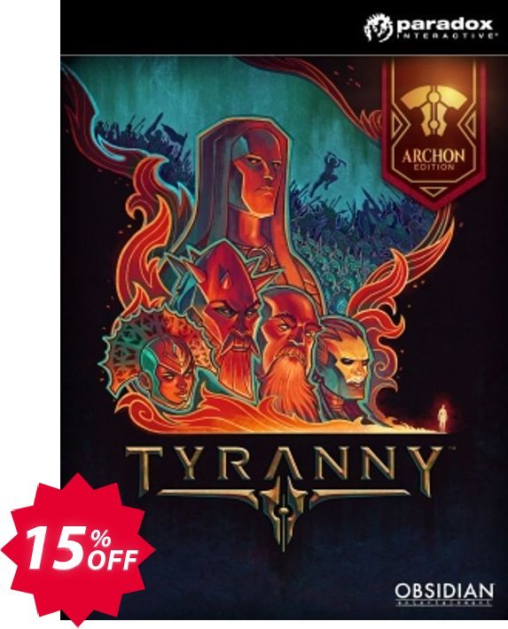 Tyranny - Archon Edition PC Coupon code 15% discount 