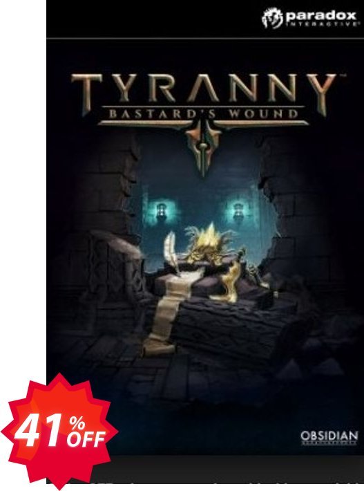 Tyranny PC - Bastards Wound DLC Coupon code 41% discount 