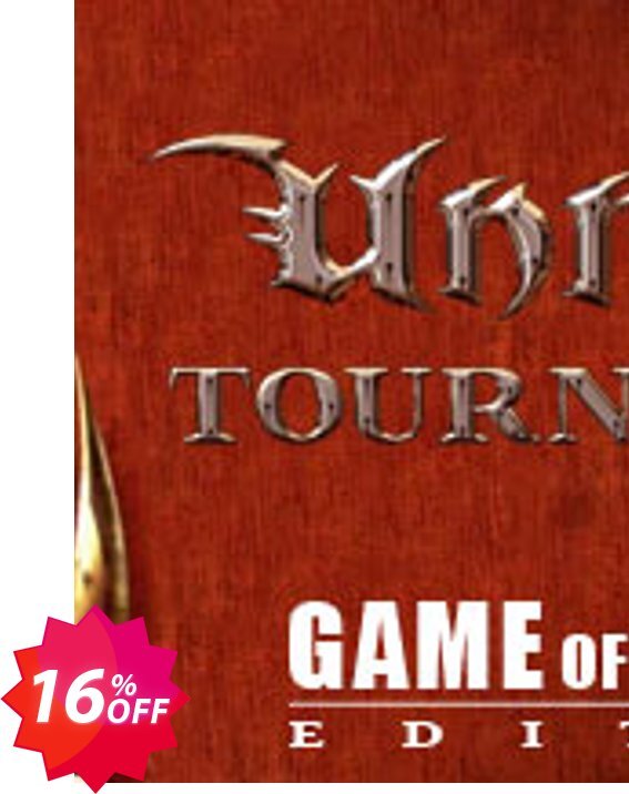Unreal Tournament Game of the Year Edition PC Coupon code 16% discount 