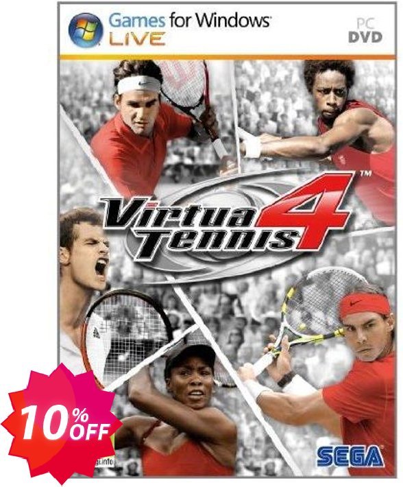 Virtua Tennis 4, PC  Coupon code 10% discount 