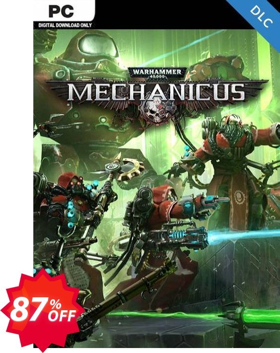 Warhammer 40,000 Mechanicus - Heretek DLC PC Coupon code 87% discount 