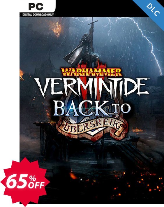 Warhammer Vermintide 2 PC - Back to Ubersreik DLC Coupon code 65% discount 