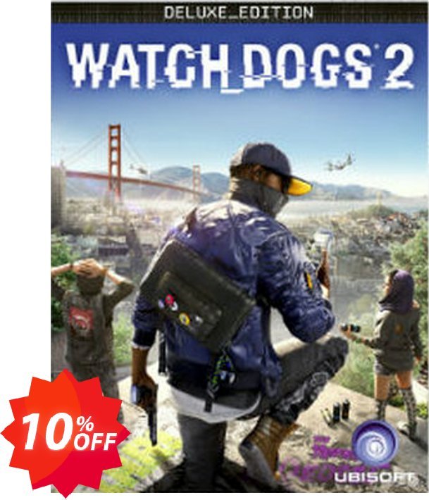 Watch Dogs 2 Deluxe Edition PC, US  Coupon code 10% discount 