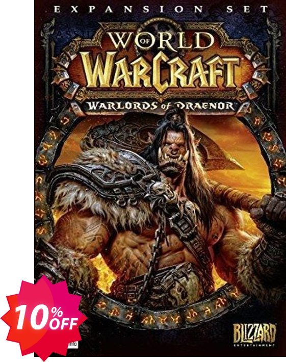 World of Warcraft, WoW : Warlords of Draenor PC/MAC Coupon code 10% discount 