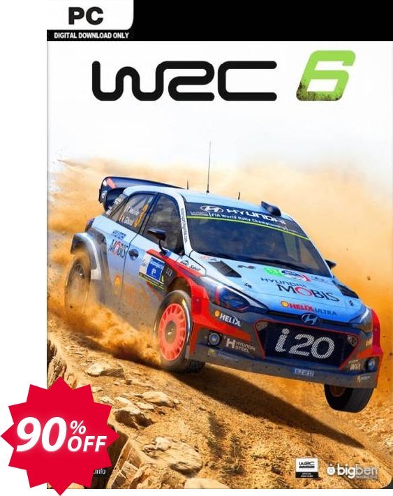 WRC 6 World Rally Championship PC Coupon code 90% discount 