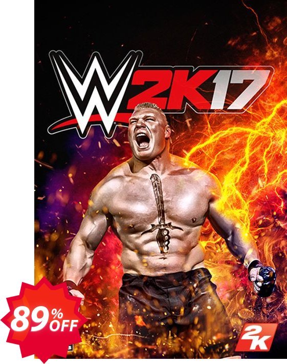 WWE 2K17 PC Coupon code 89% discount 