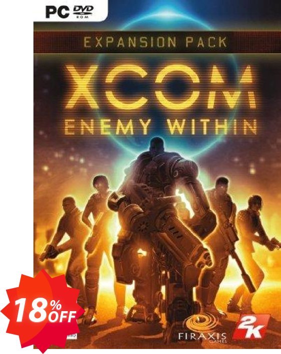 XCOM Enemy Within PC Coupon code 18% discount 