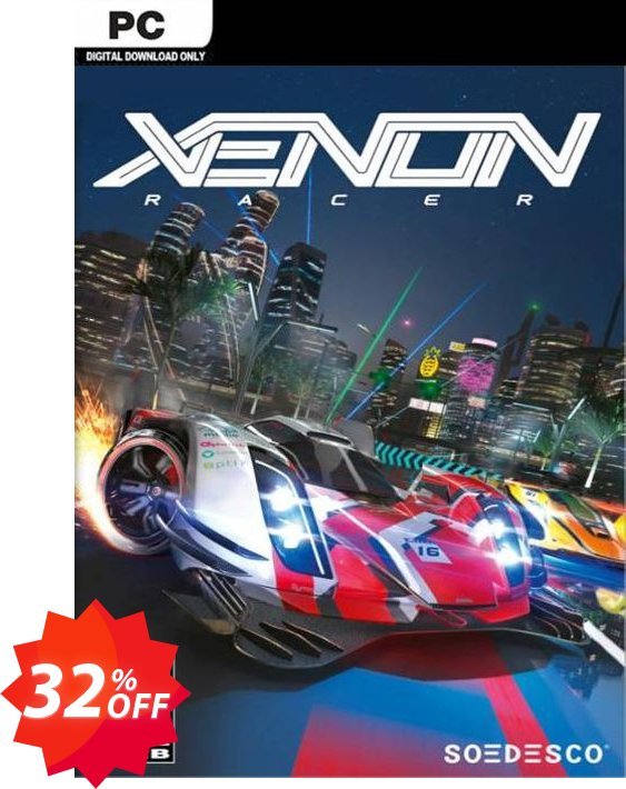Xenon Racer PC Coupon code 32% discount 