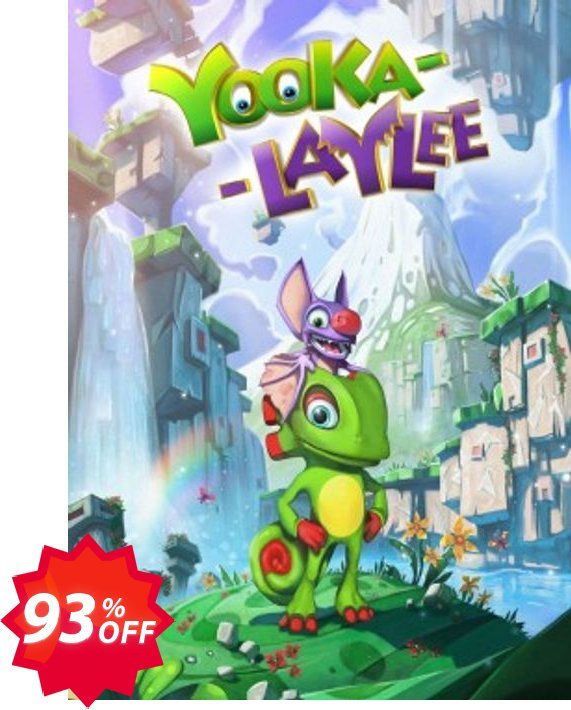 Yooka-Laylee PC Coupon code 93% discount 