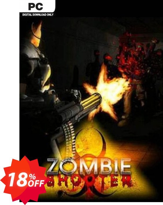 Zombie Shooter PC Coupon code 18% discount 