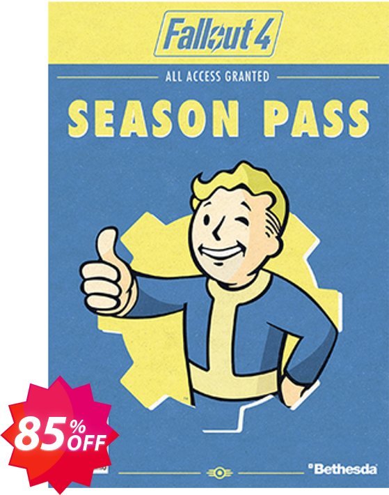 Fallout 4 Season Pass PC Coupon code 85% discount 