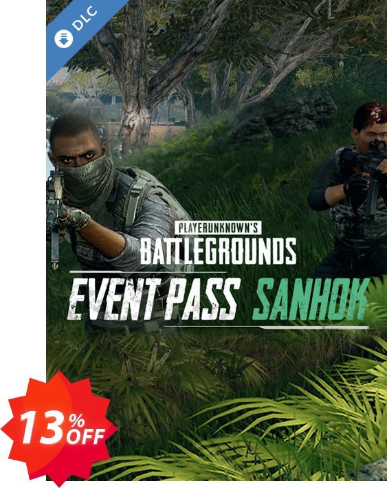 Playerunknowns Battlegrounds, PUBG PC - Event Pass Sanhok DLC Coupon code 13% discount 