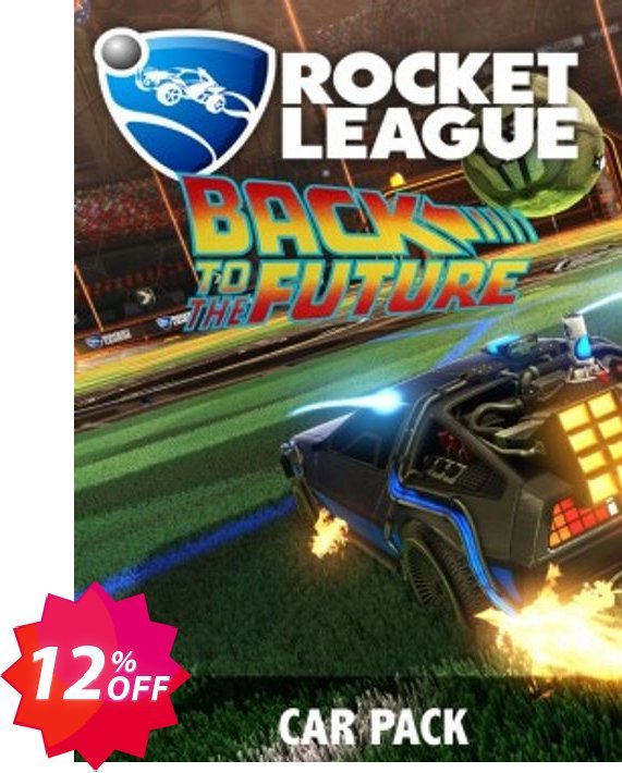 Rocket League PC - Back to the Future Car DLC Coupon code 12% discount 