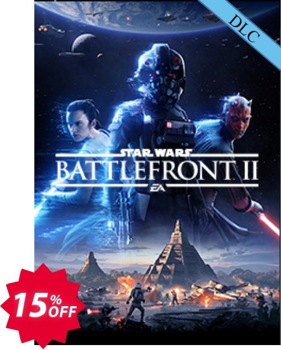 Star Wars Battlefront II 2 PC - The Last Jedi Heroes DLC Coupon code 15% discount 