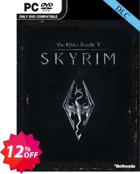 The Elder Scrolls V 5 Skyrim PC Triple Pack DLC Coupon code 12% discount 