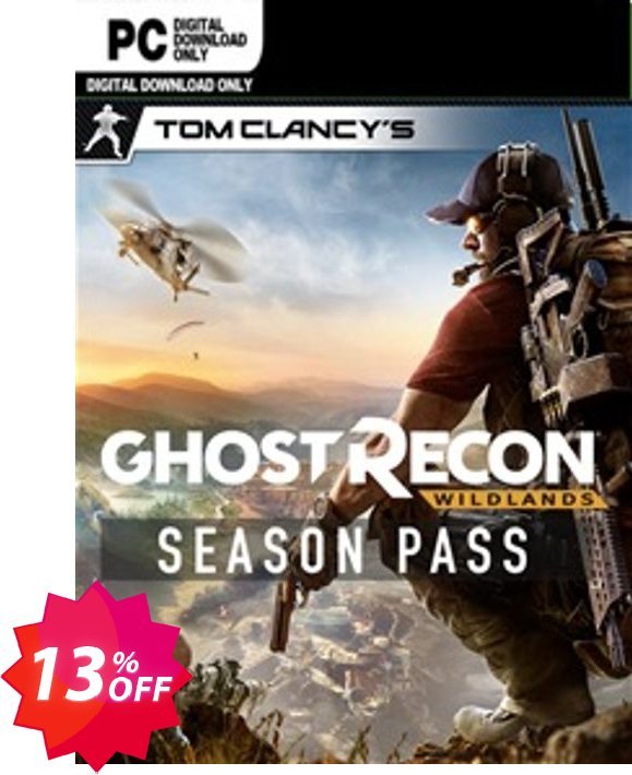 Tom Clancy’s Ghost Recon Wildlands Season Pass PC Coupon code 13% discount 