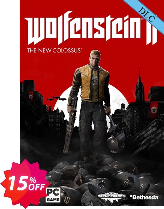 Wolfenstein II 2 - The Freedom Chronicles Episode Zero DLC PC Coupon code 15% discount 