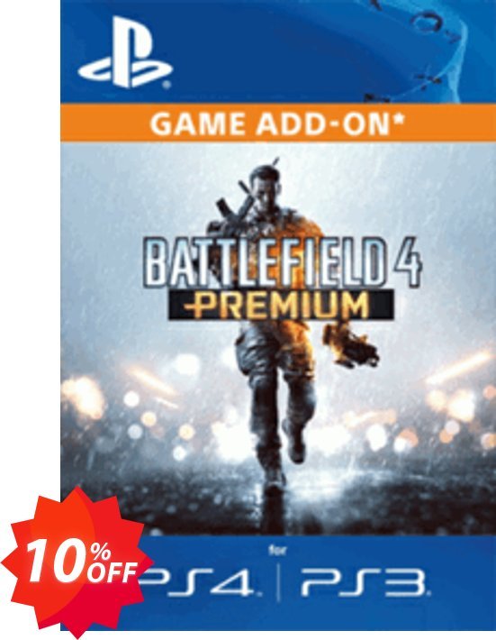 Battlefield 4 Premium Service, PSN PS3/PS4 Coupon code 10% discount 