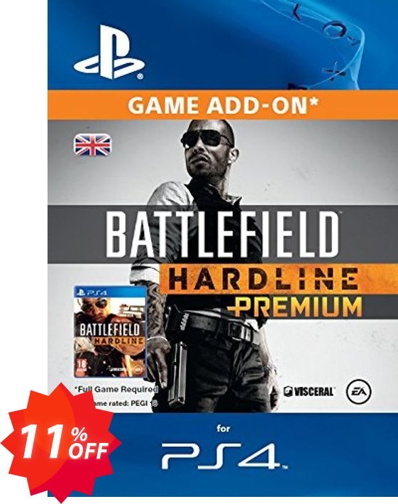 Battlefield Hardline Premium PS4 Coupon code 11% discount 