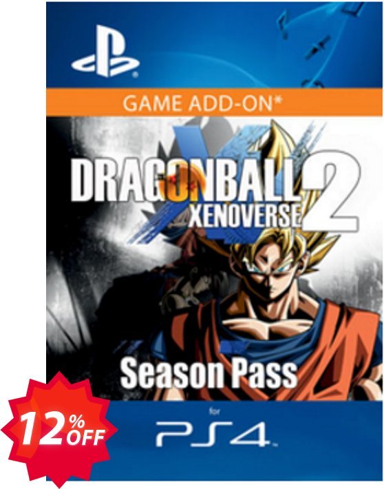Dragon Ball Xenoverse 2 - Season Pass PS4 Coupon code 12% discount 