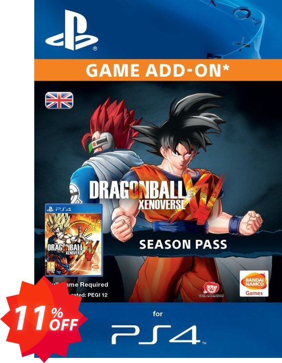 Dragon Ball Xenoverse - Season Pass PS4 Coupon code 11% discount 