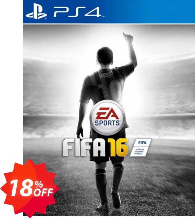 FIFA 16 PS4 - 15 FUT Gold Packs, DLC  Coupon code 18% discount 