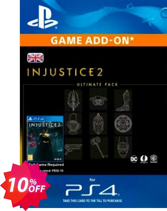 injustice 2 discount code ps4