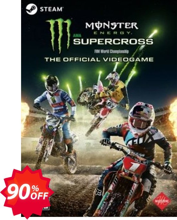 Monster Energy Supercross - The Official Videogame PC Coupon code 90% discount 