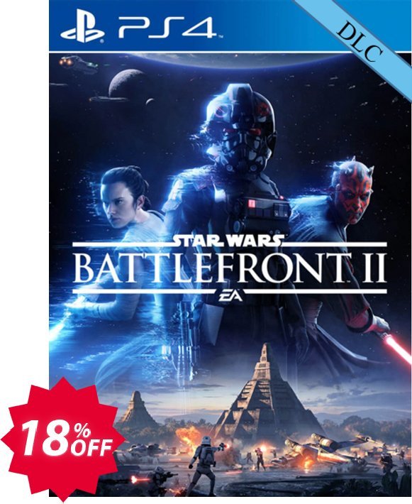 Star Wars Battlefront II 2 - The Last Jedi Heroes PS4 Coupon code 18% discount 