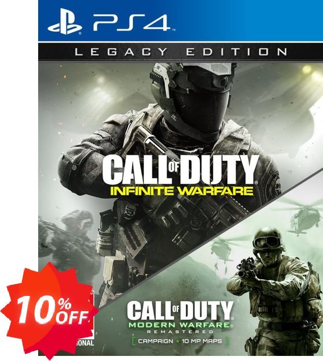 Call of Duty, COD Infinite Warfare Legacy Edition PS4 - Digital Code Coupon code 10% discount 