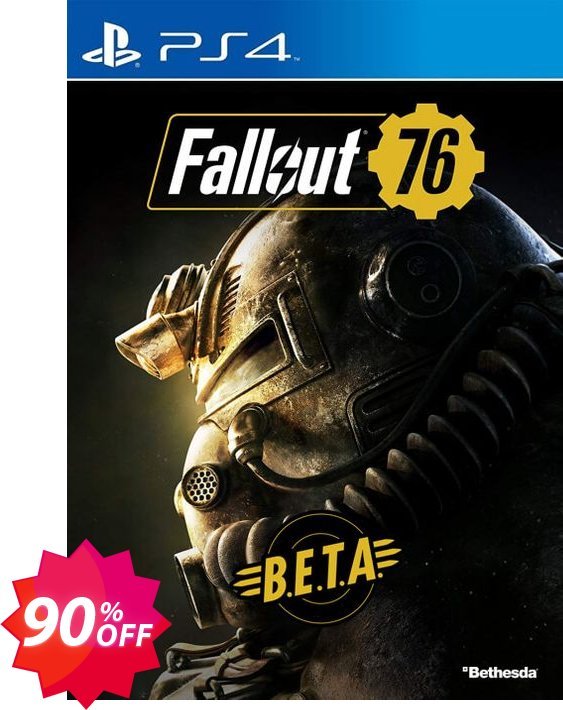 Fallout 76 BETA PS4 Coupon code 90% discount 