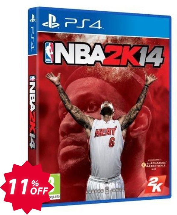 NBA 2K14 PS3 / PS4 - Digital Code Coupon code 11% discount 