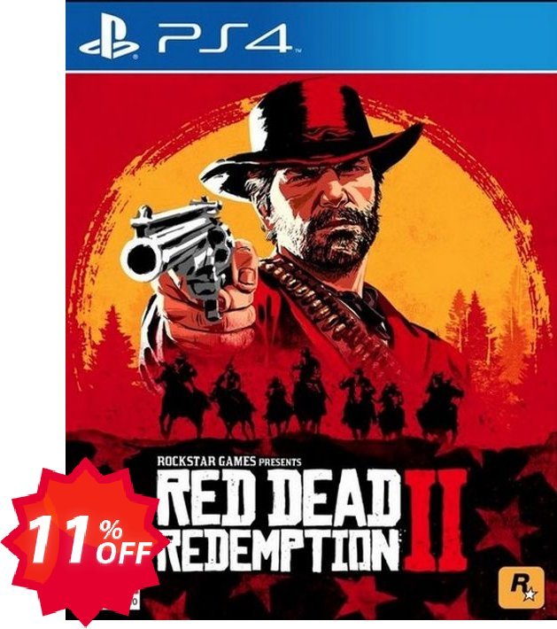 Red Dead Redemption 2 PS4 US/CA Coupon code 11% discount 
