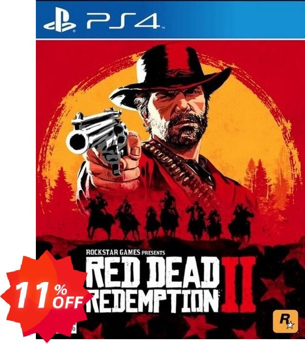 Red Dead Redemption 2 PS4 US/CA Coupon code 11% discount 