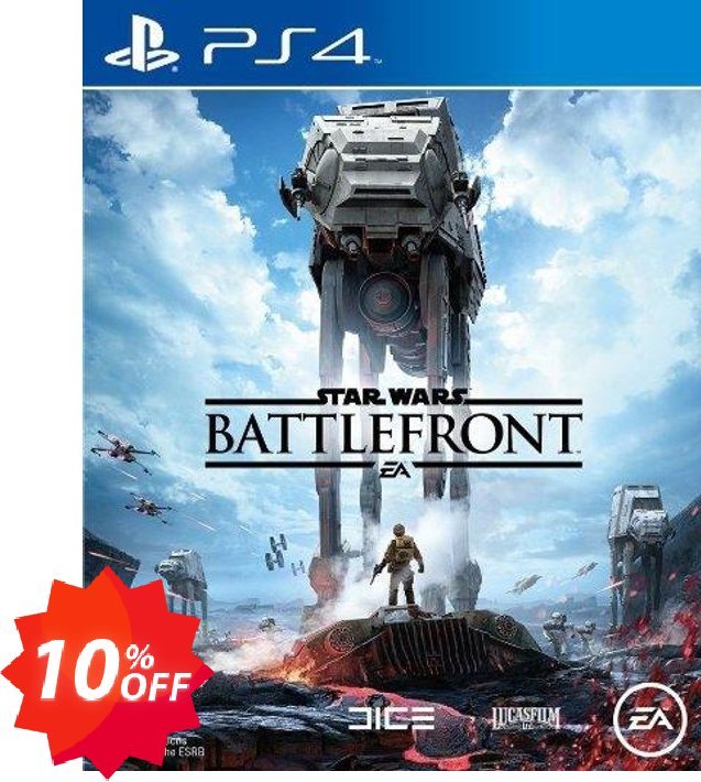 Star Wars: Battlefront PS4 - Digital Code, US only  Coupon code 10% discount 