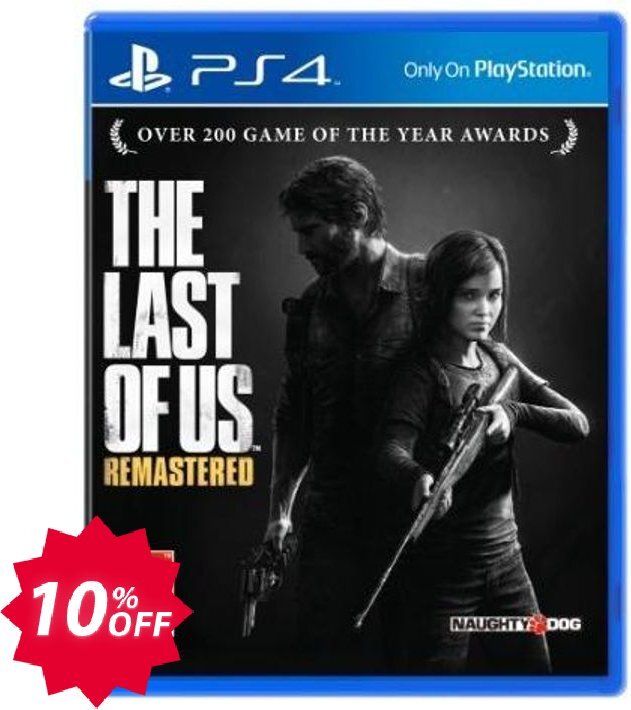 The Last of Us Remastered PS4 - Digital Code Coupon code 10% discount 