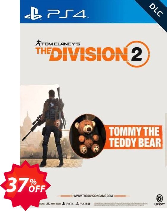 Tom Clancy's The Division 2 PS4 - Tommy the Teddy Bear DLC Coupon code 37% discount 
