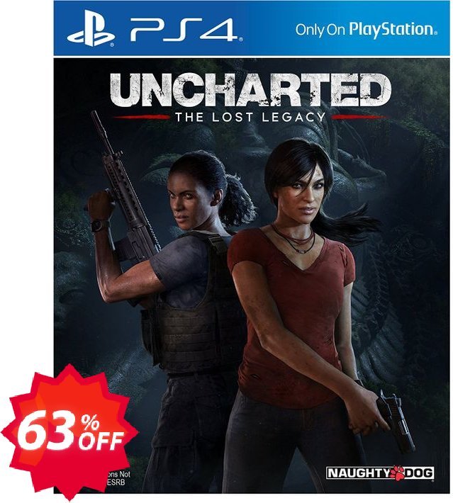 Uncharted: The Lost Legacy PS4 Coupon code 63% discount 