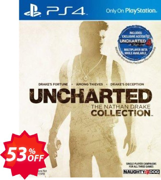 UNCHARTED: The Nathan Drake Collection PS4 - Digital Code Coupon code 53% discount 